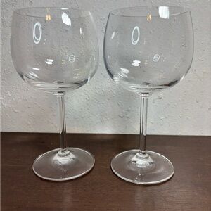 Tiffany & Co. Crystal Wine Glass Pair